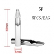 Bag of 5pcs High Polished Stainless Steel Tip 5F
