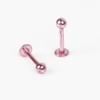 Tattoo Piercing Jewelery lip stud of 10pcs each bag