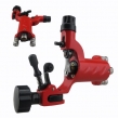 Dragonfly Rotary tattoo Machine Gun with RCA Hoop Hole - red